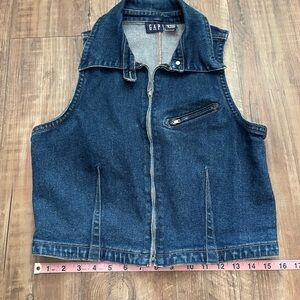 GAP Denim Vest - Dark Blue